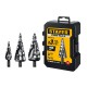 STAYER Pro-Max 3 шт, 4-38мм, винтовая спираль, набор сверл ступенчатых (29661-4-38-H3)