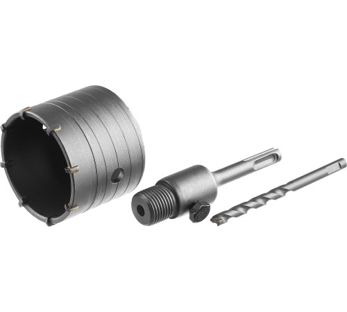 СИБИН Ø 73 мм, коронка по бетону с державкой 29216-73