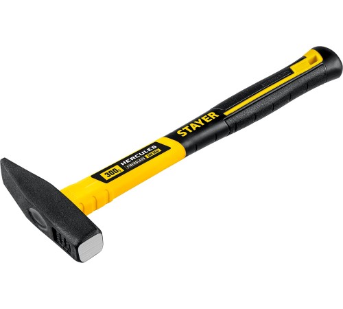 STAYER 300 г, с фиберглассовой рукояткой, молоток слесарный 20050-03_z02 STAYER 300 г, с фиберглассовой рукояткой, молоток слесарный 20050-03_z02