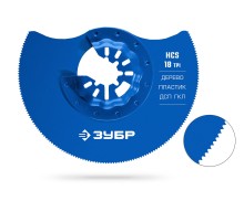 ЗУБР HCS 88 мм, 18TPI полотно пильное дисковое, чистый рез: дерево, пластик, ДСП, ГКЛ (15572-88) ЗУБР HCS 88 мм, 18TPI полотно пильное дисковое, чистый рез: дерево, пластик, ДСП, ГКЛ (15572-88)