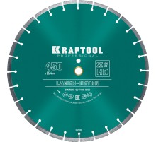 KRAFTOOL LASER-BETON 450 мм (25.4/20 мм, 10х4.0 мм), алмазный диск (36686-450)