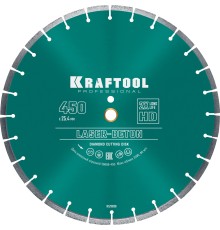 KRAFTOOL LASER-BETON 450 мм (25.4/20 мм, 10х4.0 мм), алмазный диск (36686-450)