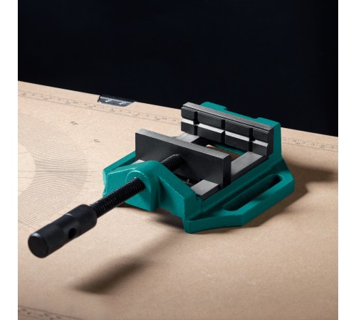 KRAFTOOL DPV-100, 100 мм, станочные сверлильные тиски (32722-100)