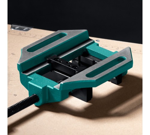 KRAFTOOL DPV-100, 100 мм, станочные сверлильные тиски (32722-100)