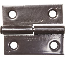 STAYER 50 x 43 x 1.8 мм, разъемная, правая, цвет коричневый, карточная петля (37613-50-3R)