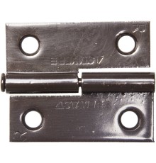 STAYER 50 x 43 x 1.8 мм, разъемная, правая, цвет коричневый, карточная петля (37613-50-3R)