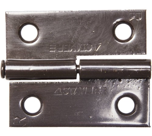 STAYER 50 x 43 x 1.8 мм, разъемная, правая, цвет коричневый, карточная петля (37613-50-3R)