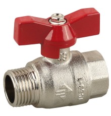 ЗУБР d 1/2″, ″мама-папа″, шаровой кран (51354-N-1/2)