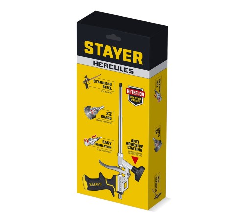 STAYER HERCULES, тефлоновый пистолет для монтажной пены (06861)
