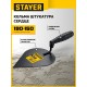 STAYER 190 x 150 мм, пластмассовая ручка, кельма штукатура (08250-3)
