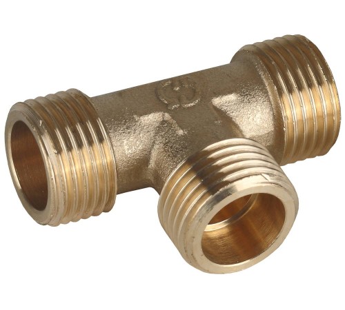 GENERAL FITTINGS наружная резьба 1/2″, латунь, тройник (51054-1/2)