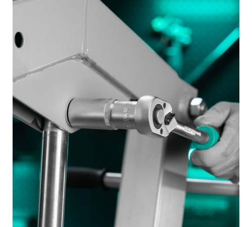 Головка торцевая удлиненная, 24 мм, шестигранная, CrV, под квадрат 1/2 Stels