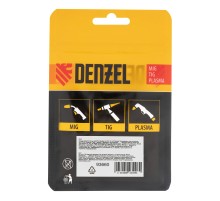 Кольцо газовой линзы для TIG горелки тип 26, 10 шт Denzel