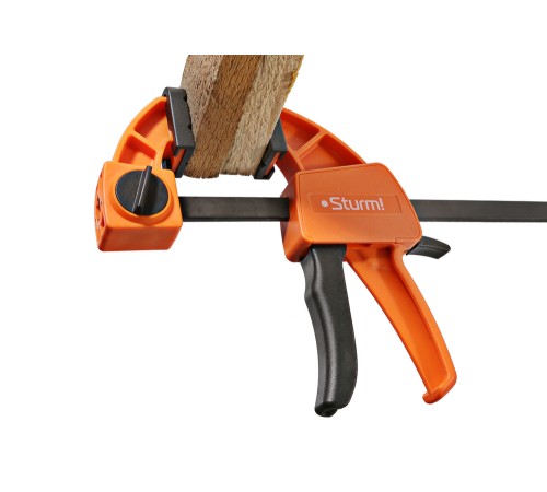 Струбцина быстрозажимная, 600мм, сила сжатия 70-100кгс, Sturm!