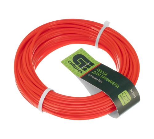 Леска для триммера квадратная, 2.4 мм х 15 м, Сибртех