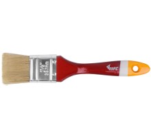 Кисть флейцевая "Мастер", натур. щетина, деревянная ручка 1,5" (38 мм) КУРС