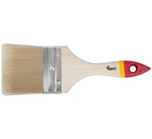 Кисть флейцевая "Модерн", иск. щетина, деревянная ручка  3" (75 мм) КУРС