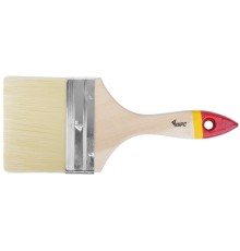 Кисть флейцевая "Модерн", иск. щетина, деревянная ручка  4" (100 мм) КУРС Кисть флейцевая "Модерн", иск. щетина, деревянная ручка  4" (100 мм) КУРС