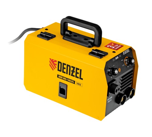 Аппарат инвертор. полуавтомат. сварки Mini MIG-140LFG, 140 А, ПВ 60%// Denzel