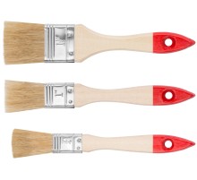 Набор кистей "Оптима" 3 шт. (19, 25, 38 мм) КУРС