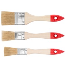 Набор кистей "Оптима" 3 шт. (19, 25, 38 мм) КУРС Набор кистей "Оптима" 3 шт. (19, 25, 38 мм) КУРС