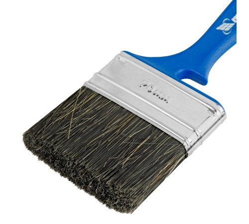 Кисть флейцевая для водных красок, 70 x 12 мм, смешанная щетина, пластиковая рукоятка, Matrix