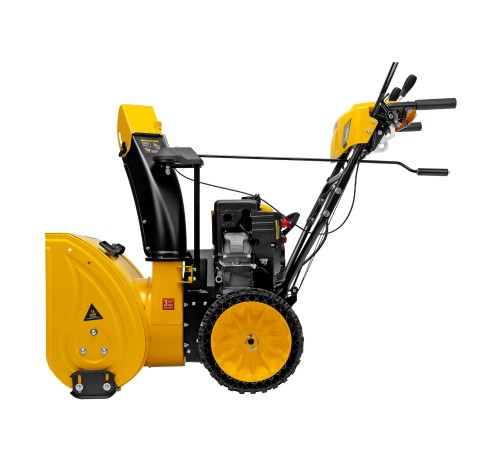 Бензиновая снегоуборочная машина SBM 610S PRO, 212 cc, электростартер, фара, обогрев Denzel Бензиновая снегоуборочная машина SBM 610S PRO, 212 cc, электростартер, фара, обогрев Denzel