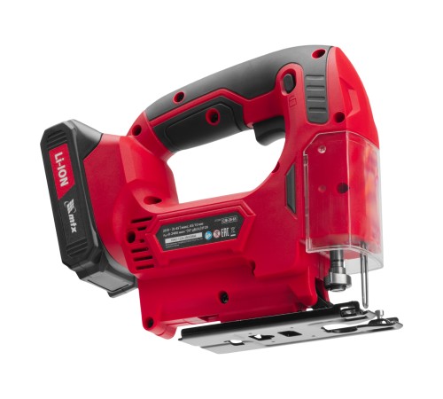 Лобзик аккумуляторный CJB-20-65, Li-Ion, 20 В// MTX