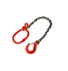 Строп цепной TOR 1СЦ г/п 8,0 т 6,0 м с укорачивающими крюками