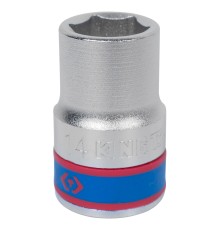Головка торцевая стандартная шестигранная 1/2", 14 мм KING TONY 433514M Головка торцевая стандартная шестигранная 1/2", 14 мм KING TONY 433514M