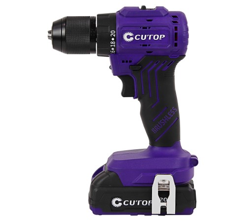 Шуруповерт Cutop E-Profi 20В, 13мм, 1 Батарея, 2ач, З/у, карт. кор. Cutop E-Profi Шуруповерт Cutop E-Profi 20В, 13мм, 1 Батарея, 2ач, З/у, карт. кор. Cutop E-Profi