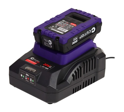 Шуруповерт Cutop E-Profi 20В, 13мм, 2 Батареи, 2ач, З/у (кулер), пл. бокс. Cutop E-Profi Шуруповерт Cutop E-Profi 20В, 13мм, 2 Батареи, 2ач, З/у (кулер), пл. бокс. Cutop E-Profi