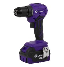 Шуруповерт Cutop E-Profi 20В, 13мм, 2 Батареи, 4ач, З/у (кулер), пл. бокс. Cutop E-Profi