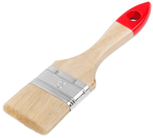 Кисть флейцевая "Стандарт", натур.светлая щетина, деревянная ручка  2" (50 мм) FIT IT Кисть флейцевая "Стандарт", натур.светлая щетина, деревянная ручка  2" (50 мм) FIT IT