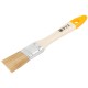 Кисть флейцевая "Стандарт-Плюс", натур.светлая щетина, деревянная ручка  1" (25 мм) FIT IT