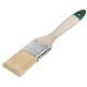 Кисть флейцевая "Хард", натуральная светлая щетина, деревянная ручка 1,5" (38 мм) FIT IT
