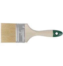 Кисть флейцевая "Хард", натуральная светлая щетина, деревянная ручка  3" (75 мм) FIT IT Кисть флейцевая "Хард", натуральная светлая щетина, деревянная ручка  3" (75 мм) FIT IT