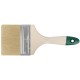Кисть флейцевая "Хард", натуральная светлая щетина, деревянная ручка  4" (100 мм) FIT IT