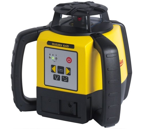 Ротационный нивелир Leica Rugby 640 комплект