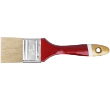 Кисть флейцевая "Классик", натуральная светлая щетина, деревянная ручка  2" (50 мм) FIT IT