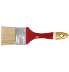 Кисть флейцевая "Классик", натуральная светлая щетина, деревянная ручка 2,5" (63 мм) FIT IT Кисть флейцевая "Классик", натуральная светлая щетина, деревянная ручка 2,5" (63 мм) FIT IT
