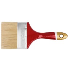 Кисть флейцевая "Классик", натуральная светлая щетина, деревянная ручка  4" (100 мм) FIT IT Кисть флейцевая "Классик", натуральная светлая щетина, деревянная ручка  4" (100 мм) FIT IT