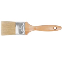 Кисть флейцевая "Профи", натур.светлая щетина, деревянная ручка  2" (50 мм) FIT HQ Кисть флейцевая "Профи", натур.светлая щетина, деревянная ручка  2" (50 мм) FIT HQ