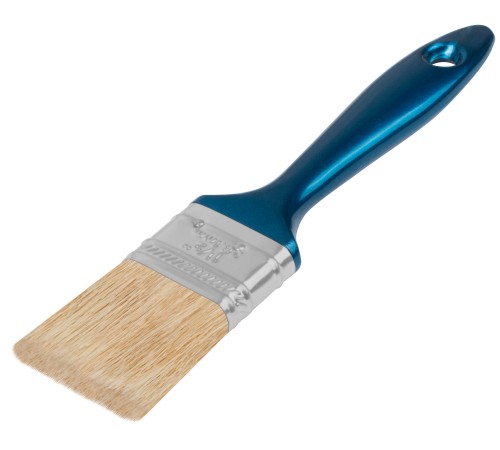 Кисть флейцевая "Модерн", натур.светлая щетина, пластиковая ручка 1,5" (38 мм) FIT IT Кисть флейцевая "Модерн", натур.светлая щетина, пластиковая ручка 1,5" (38 мм) FIT IT