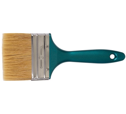 Кисть флейцевая "Модерн", натур.светлая щетина, пластиковая ручка  3" (75 мм) FIT IT Кисть флейцевая "Модерн", натур.светлая щетина, пластиковая ручка  3" (75 мм) FIT IT