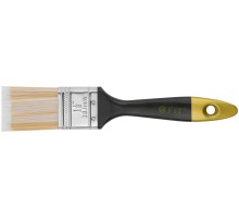 Кисть флейцевая "Лайн", искусственная щетина, пластиковая ручка 1,5" (38 мм) FIT IT