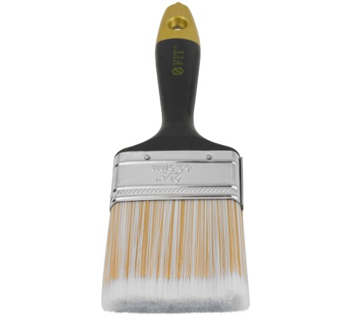 Кисть флейцевая "Лайн", искусственная щетина, пластиковая ручка 2,5 " (63 мм) FIT IT Кисть флейцевая "Лайн", искусственная щетина, пластиковая ручка 2,5 " (63 мм) FIT IT