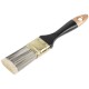 Кисть флейцевая "Стайл", искусственная черно-белая щетина, деревянная ручка 1,5" (38 мм) FIT IT
