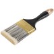 Кисть флейцевая "Стайл", искусственная черно-белая щетина, деревянная ручка  3" (75 мм) FIT IT