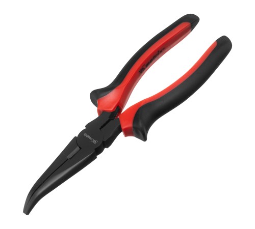 Длинногубцы изогнутые Black Nickel, 200 мм, двухкомпонентные рукоятки Matrix Длинногубцы изогнутые Black Nickel, 200 мм, двухкомпонентные рукоятки Matrix